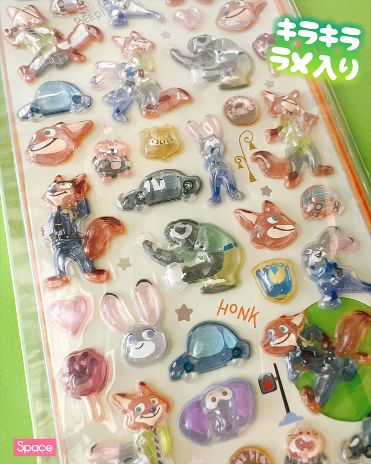 10種類 ボンボンドロップシール 完成品 ディズニー ディズニー 